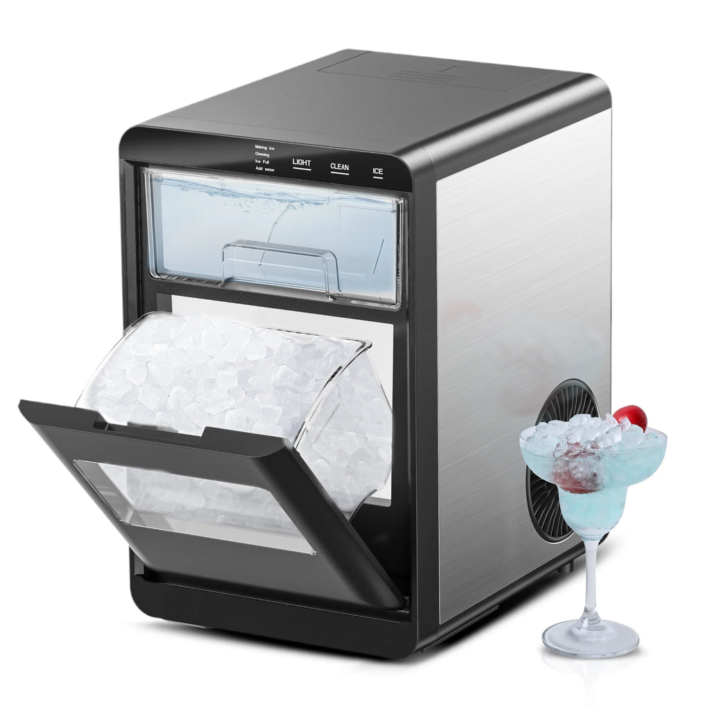 SIMZLIFE Countertop Nugget Ice Maker