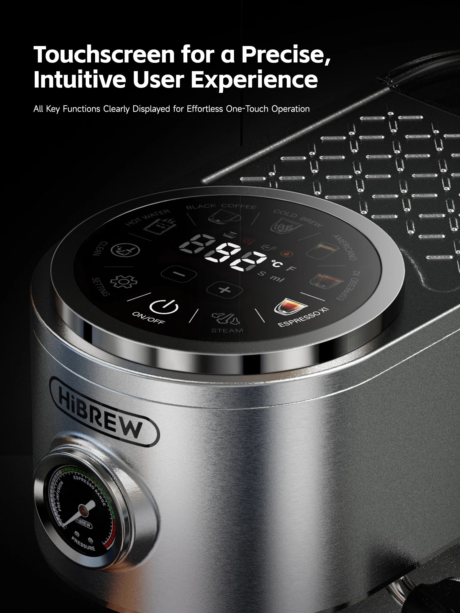 HiBREW Semi-automatic Espresso Coffee Machine