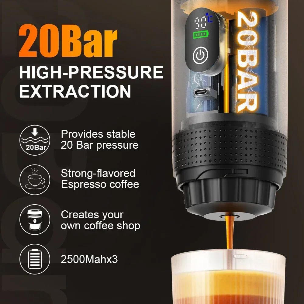 Portable Espresso Coffee Machine