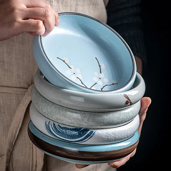 Ember Lotus Ceramic Dishes