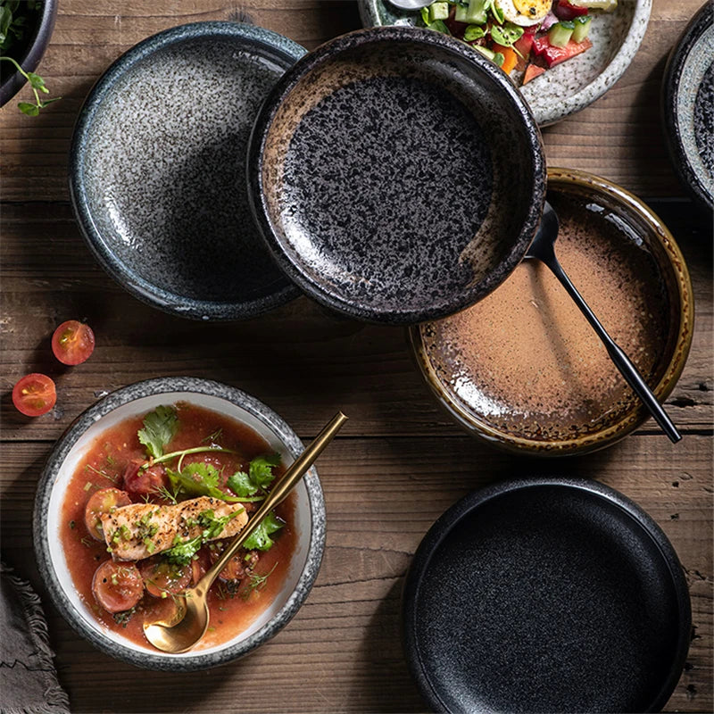 Ember Lotus Ceramic Dishes