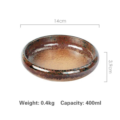 Ember Lotus Ceramic Dishes